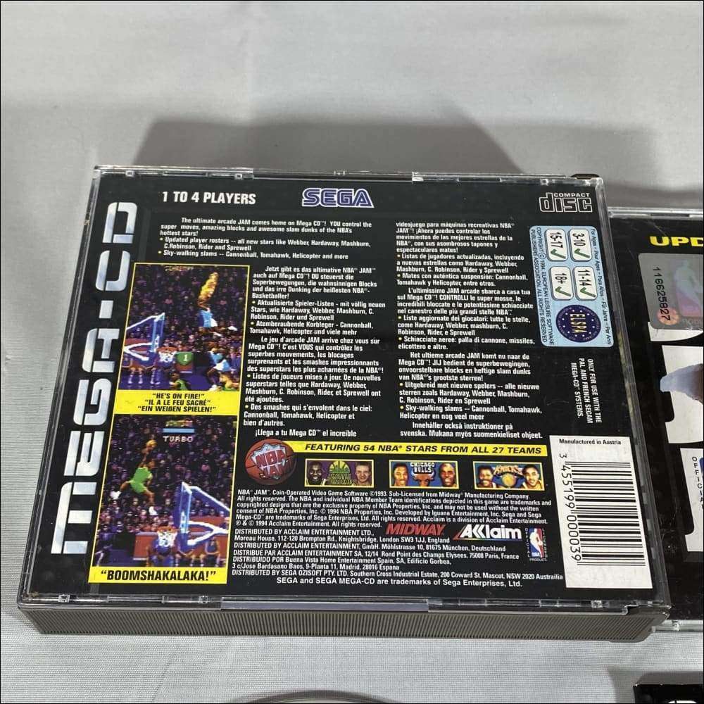 Buy NBA Jam Sega mega cd -@ 8BitBeyond Buy NBA Jam Sega mega cd -@ 8BitBeyond